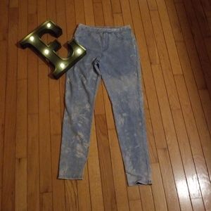 Acid Wash Jeggings